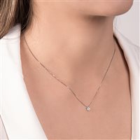 Collana Mirco Visconti Donna in Oro bianco Diamante BG334/5 - BG334/5